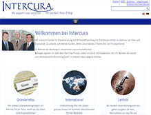 Tablet Screenshot of intercura.at